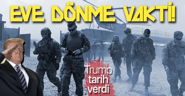 ABD Başkanı Donald Trump: Afganistan’daki ABD güçleri Noel’e kadar evlerinde olmalı