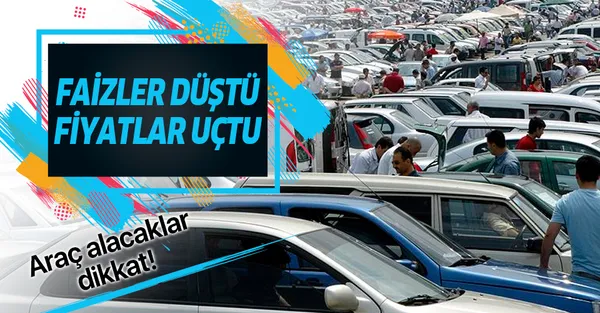 2. el otomobil alacaklar dikkat! Faizler düştü fiyatlar uçtu!-1