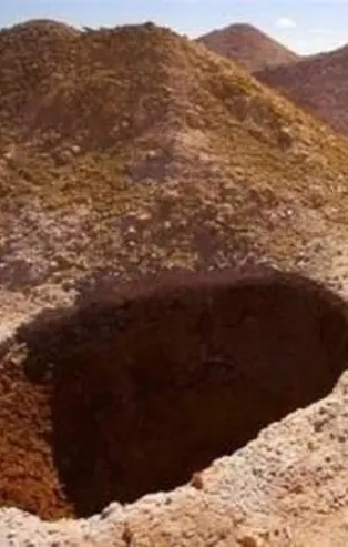 Dünyayı şoke eden görüntü! Çukur sandılar ama gerçek çok farklı çıktı