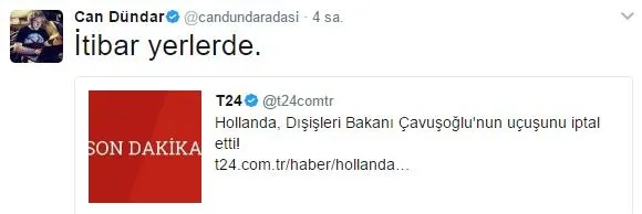 Can Dündar'dan küstah paylaşım!-1