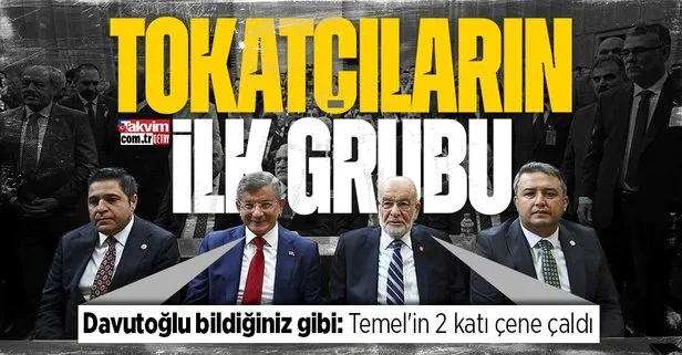 CHP’yi koparan Saadet Partisi ve Gelecek Partisi ilk Grup toplantısını yaptı! Ahmet Davutoğlu yine bildiğiniz gibi...