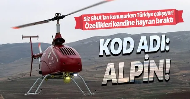 Türkiye’den savunma sanayiide bir hamle daha! Alpin İnsansız Helikopteri’nin seri üretim tarihi açıklandı