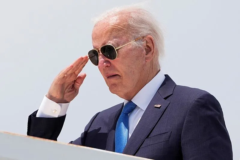 Joe Biden 6 gün sonra ilk kez görüntülendi! ABD'de gözler tarihi açıklamada: "Bu işi bitireceğim"-7