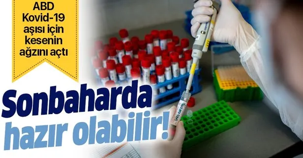 ABD, İngiliz ilaç firmasına Kovid-19 aşısı için 1,2 milyar dolar ödeyecek