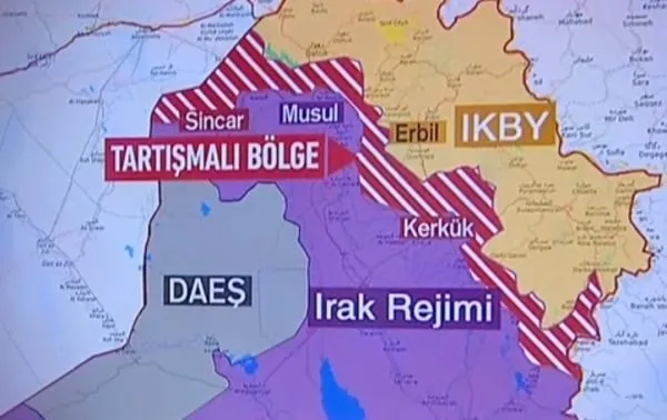 Irak Haritasi Bir Gunde Degisti Takvim
