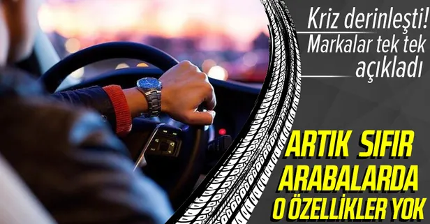 Sıfır otomobilde çip krizi giderek derinleşiyor! Markalar tek tek açıkladı! Artık arabalarda o özellikler yok! Fiat, Nissan, Renault...