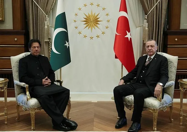 Başkan Erdoğan ile Pakistan Başbakanı İmran Han arasında İdlib görüşmesi-1
