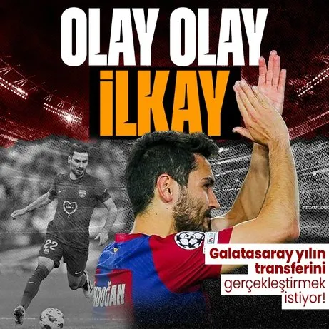 Galatasaray gözünü Barcelona’nın yıldızına dikti! 16 milyon Euro değer biçilen İlkay Gündoğan için düğmeye basıldı...