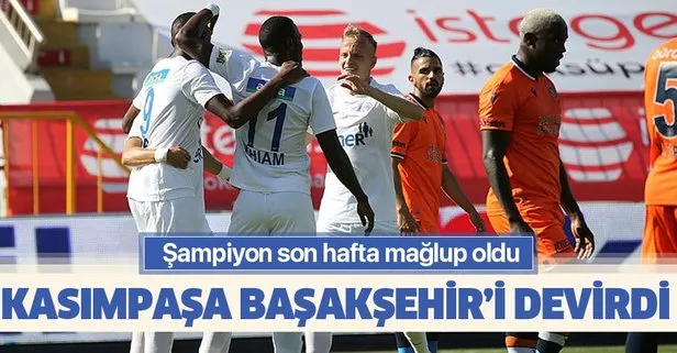 Kasımpaşa son haftada Başakşehir’i devirdi!