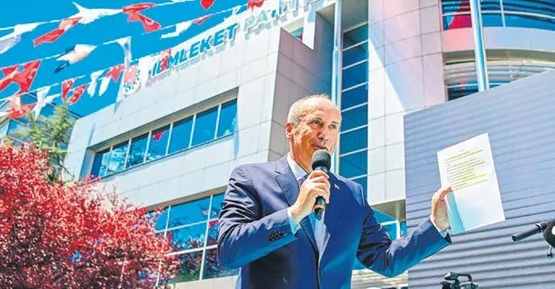 Muharrem İnce, Parti Genel Merkezi önünde yaptığı konuşmada, CHP'yi eleştirdi