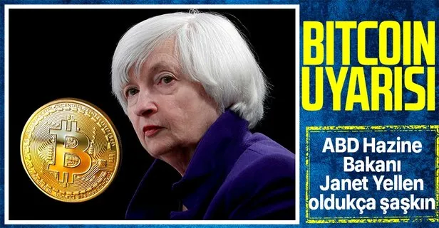 ABD Hazine Bakanı Janet Yellen’dan Bitcoin uyarısı: İnsanlar aşırı derecede oynak olabileceğinin farkında olmalı