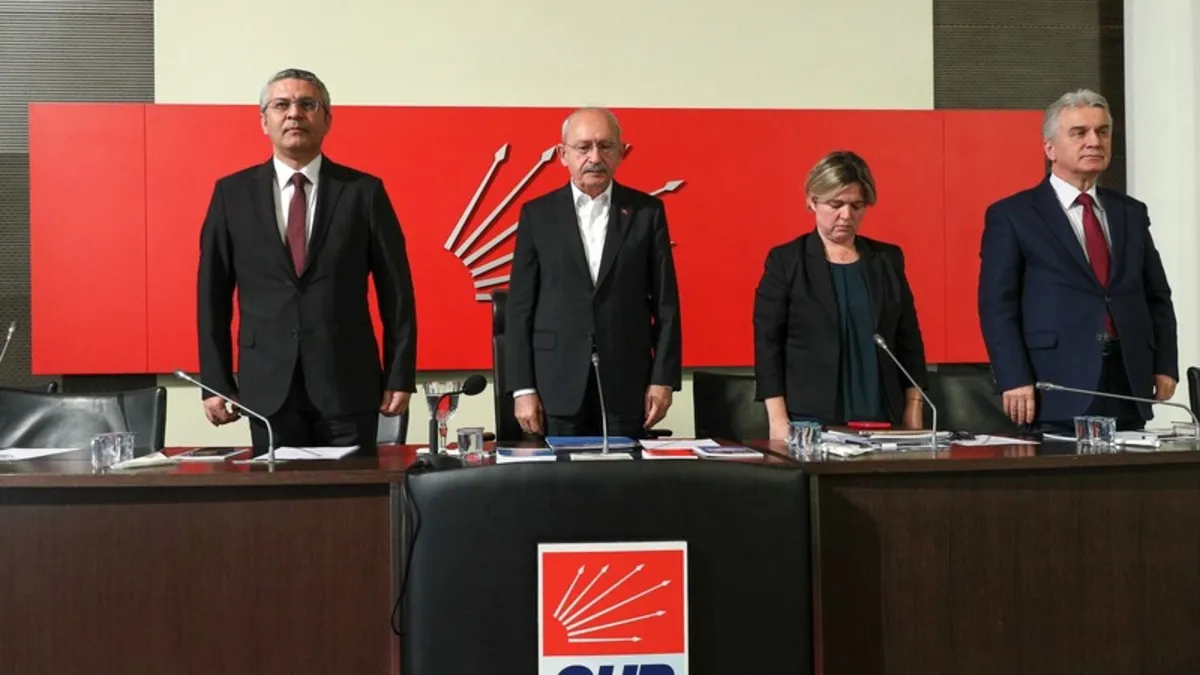 Kemal Kılıçdaroğlu'nun Parti Meclisi Listesi 1 Haziran'da Toplanacak PM ile Belirlendi