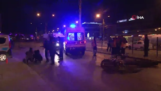 Kocaeli'de motosiklet temizlik aracına çarptı: 1 ölü