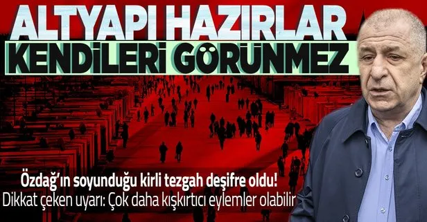 Ümit Özdağ’dan sığınmacılarla ilgili kirli oyun!