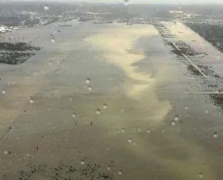 Dünyayı şok eden görüntü! Koca şehir haritadan silindi