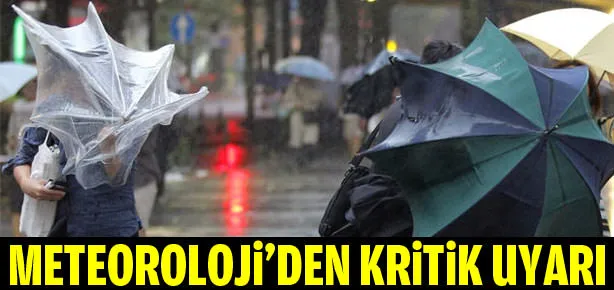 Meteoroloji’den kritik uyarı
