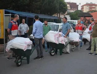 Oy pusulaları okullara böyle taşındı