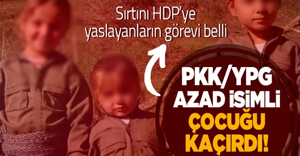 Bölücü terör örgütü PKK/YPG, işgal ettiği Suriye'nin Haseke kentinde 15 yaşındaki bir çocuğu daha kaçırdı