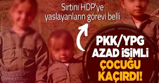 Bölücü terör örgütü PKK/YPG, işgal ettiği Suriye’nin Haseke kentinde 15 yaşındaki bir çocuğu daha kaçırdı
