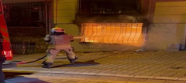 Esenyurt’ta 5 katlı binada yangın
