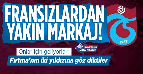Trabzonspor’un iki yıldızı Fransız takımların yakın markajında! Abdülkadir Ömür ve Ahmet Can Kaplan için geliyorlar-1