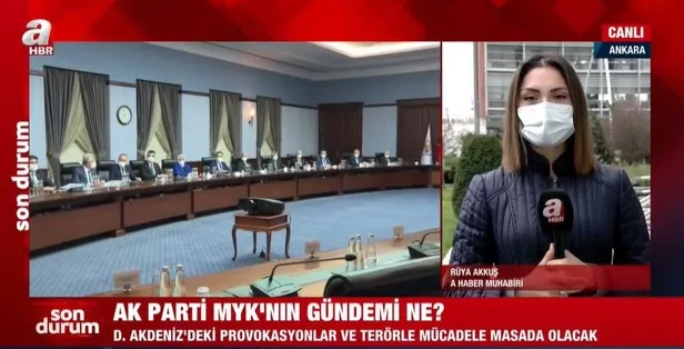 Son dakika: AK Parti MYK Başkan Erdoğan liderliğinde toplandı! Masada Doğu Akdeniz var-1