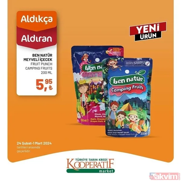 Tarım Kredi 4 Mart 2024 fiyat listesi geldi! Kooperatif market 5 üründe fiyatları az evvel indirdi! 14,90 TL'ye düştü! Dana kıyma, bonfile, yoğurt... - 14