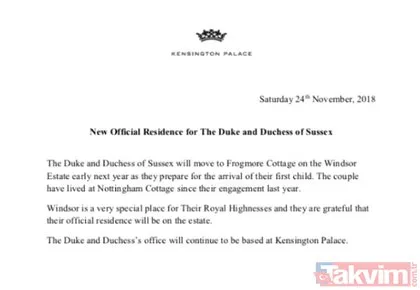Meghan Markle ile Kate Middleton kapıştı! Prens Harry ve Meghan Markle taşınıyor