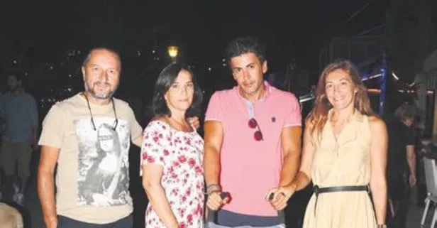 Sıkı dostlar yemekte