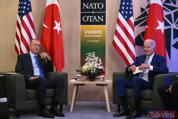 Vilnius'taki Başkan Erdoğan - Biden zirvesine büyük ilgi! Kare kare tarihi anlar - 50
