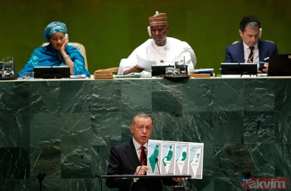 Başkan Recep Tayyip Erdoğan'dan 74.BM Genel Kurulu'nda önemli açıklamalar! İşte kare kare o tarihi anlar... - 2