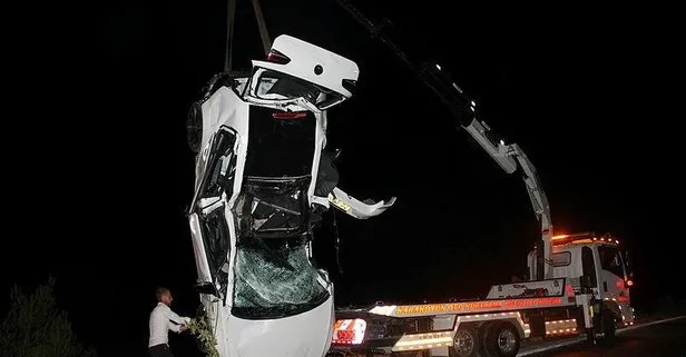 Muğla’da korkunç kaza! Dere yatağına yuvarlanan otomobildeki 2 kişi öldü, 2 kişi yaralandı