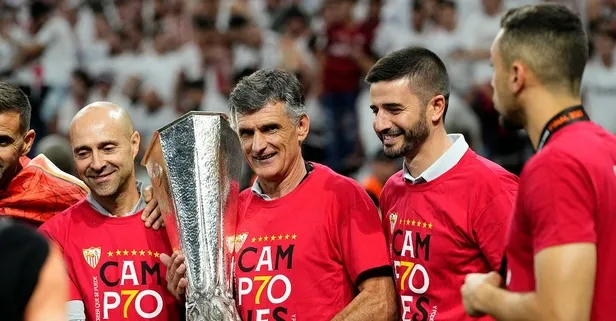 Jose Mendilibar Avrupa'da ilk kupasını Sevilla ile kazandı