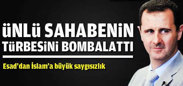 Esad’dan İslam’a büyük saygısızlık