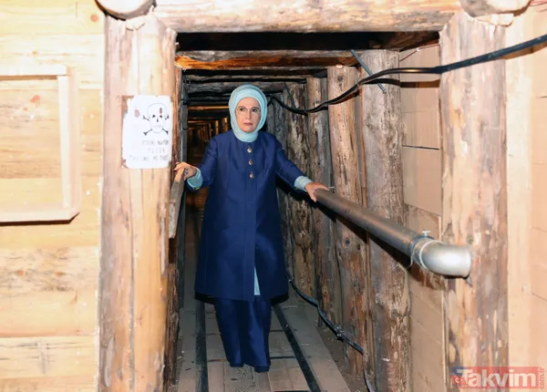 Emine Erdoğan Saraybosna'da Umut Tüneli'ni ve Saraybosna Maarif Okulu'nu ziyaret etti - 1