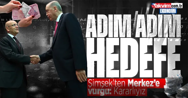 Hazine ve Maliye Bakanı Mehmet Şimşek'ten istikrar vurgusu: Hedeflere ulaşmada kararlıyız