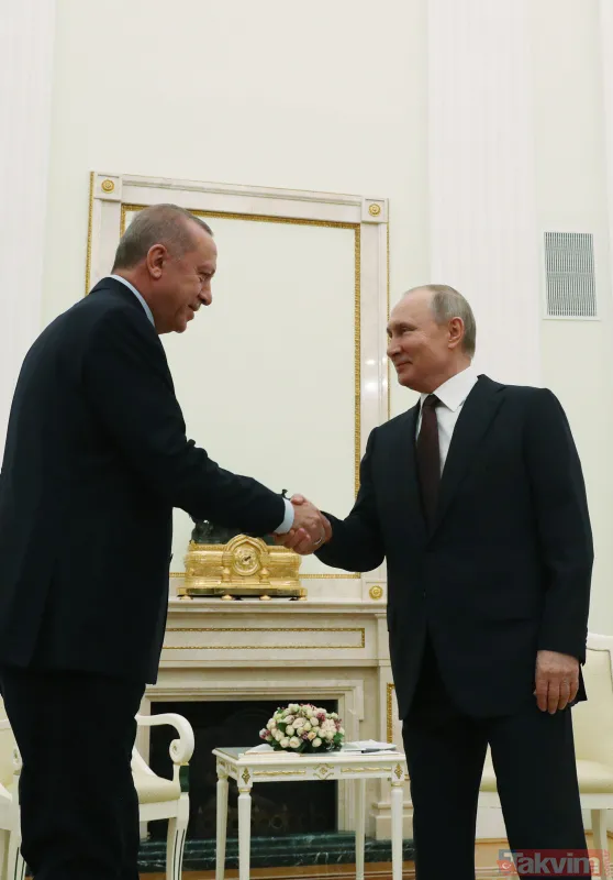 Moskova'da tarihi zirve! İşte Erdoğan-Putin zirvesinden ilk kareler - 3
