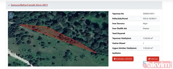 2026 Milli Emlak ihale takvimi: Samsun, Kocaeli ve Bursa'da konut alanı ve tarım arazisi ilanları yayımlandı - 4