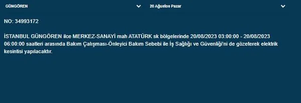 1692518486013.jpeg BEDAŞ duyurdu: İstanbul'da o ilçeler karanlığa gömülecek!-14