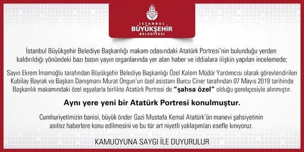 İBB: T.C. İstanbul Büyükşehir Belediyesi yazısı yerinde durmaktadır-2