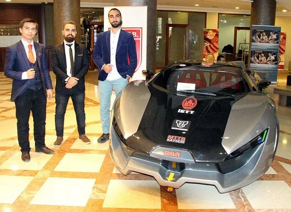 Erciyes Üniversitesi öğrencilerinin yaptığı otomobil-3