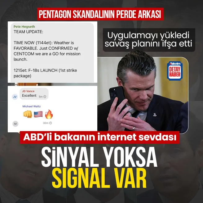 ABD’de Signalgate skandalı! Savaş planlarını ifşa etmişti: Savunma Bakanı Hegseth’in neden indirdiği ortaya çıktı