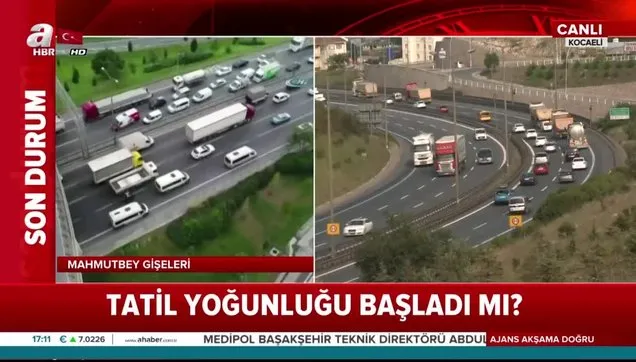 Son Dakika Istanbul Da Yol Durumu Nasil Iste Istanbul Trafiginde Son Durum Videosunu Izle Takvim Tv