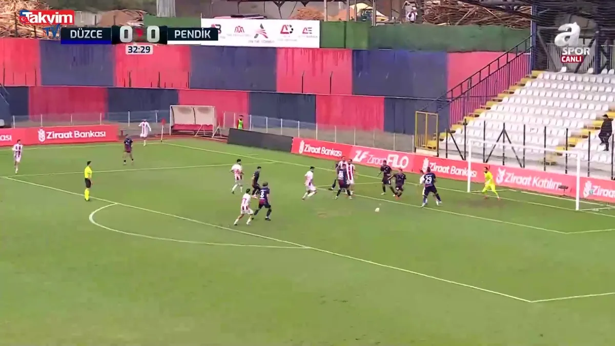 GOL: Düzcespor 0 - 1 Pendikspor