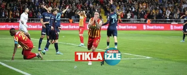 KAYSERİSPOR TRABZONSPOR maç özeti izle 📺 Kayseri 4-2 Trabzon Türkiye Kupası ⚽ KYS 4-2 TS özet görüntüleri