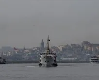 İstanbul’da deniz ulaşımına fırtına engeli!