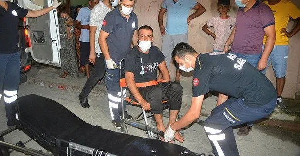 Adana’da polisten kaçmaya çalışan şüpheli damdan düşünce yakalandı