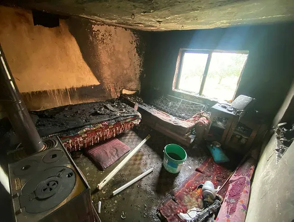 Kırkağaç'ta tüplü televizyon patladı, yangın çıktı: 1 yaralı-2