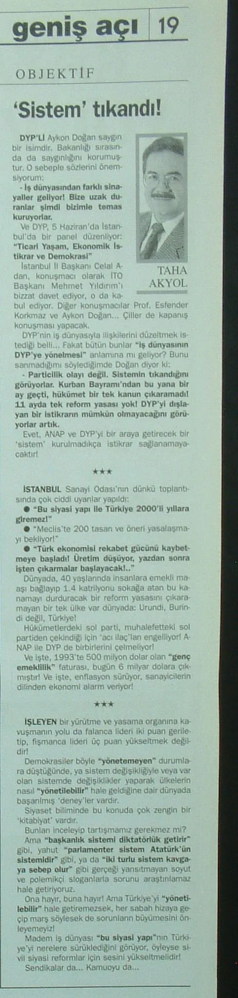 baskanlik sistemi ve kullanisli