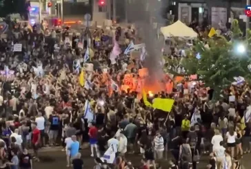 İsrail'de Netanyahu hükümetine ateşkes protestosu